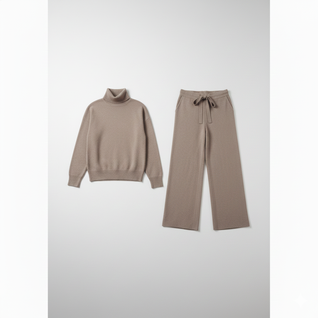Clara Fontaine Knit Luxe Tracksuit Premium Women’s Loungewear