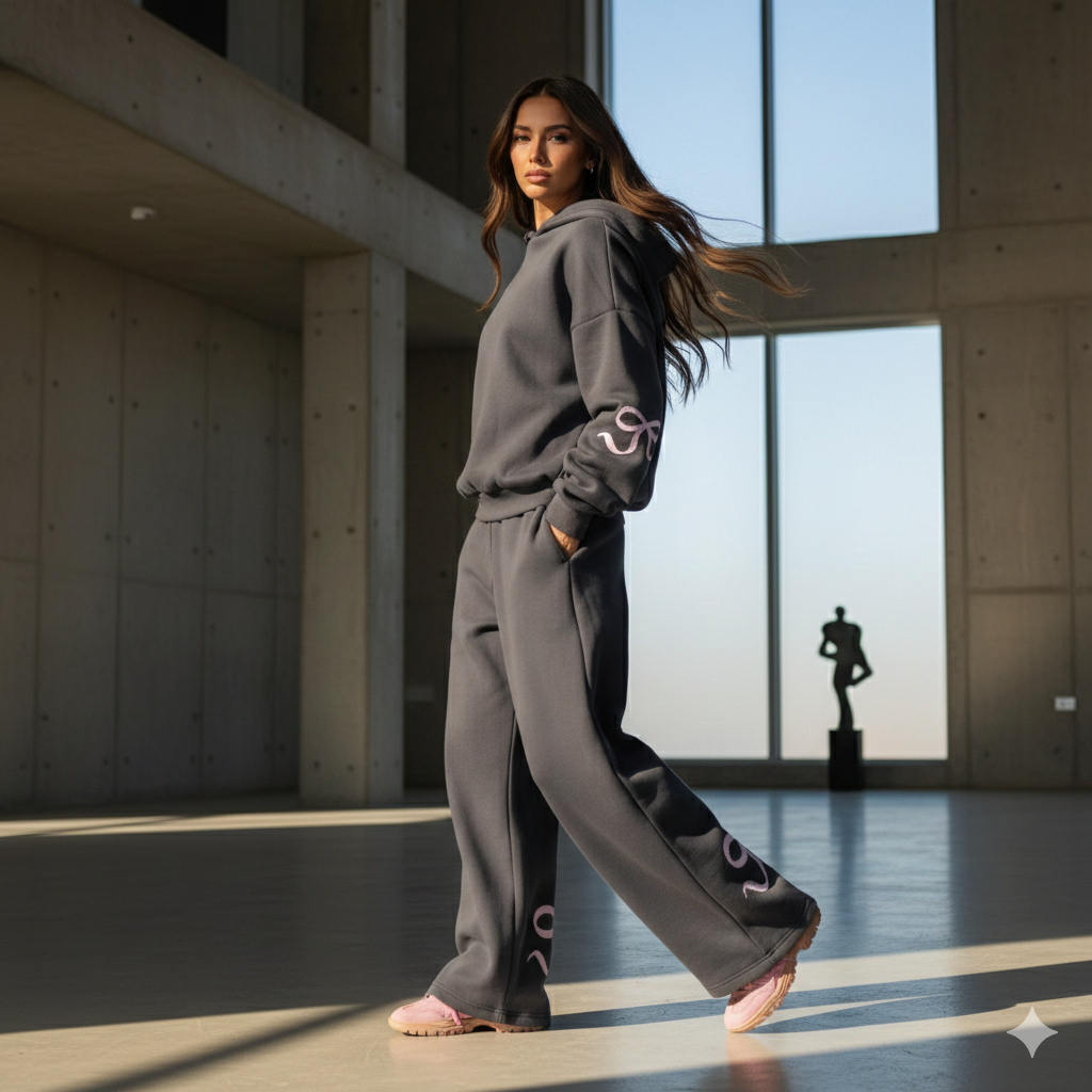 Bow Aesthetic Tracksuit