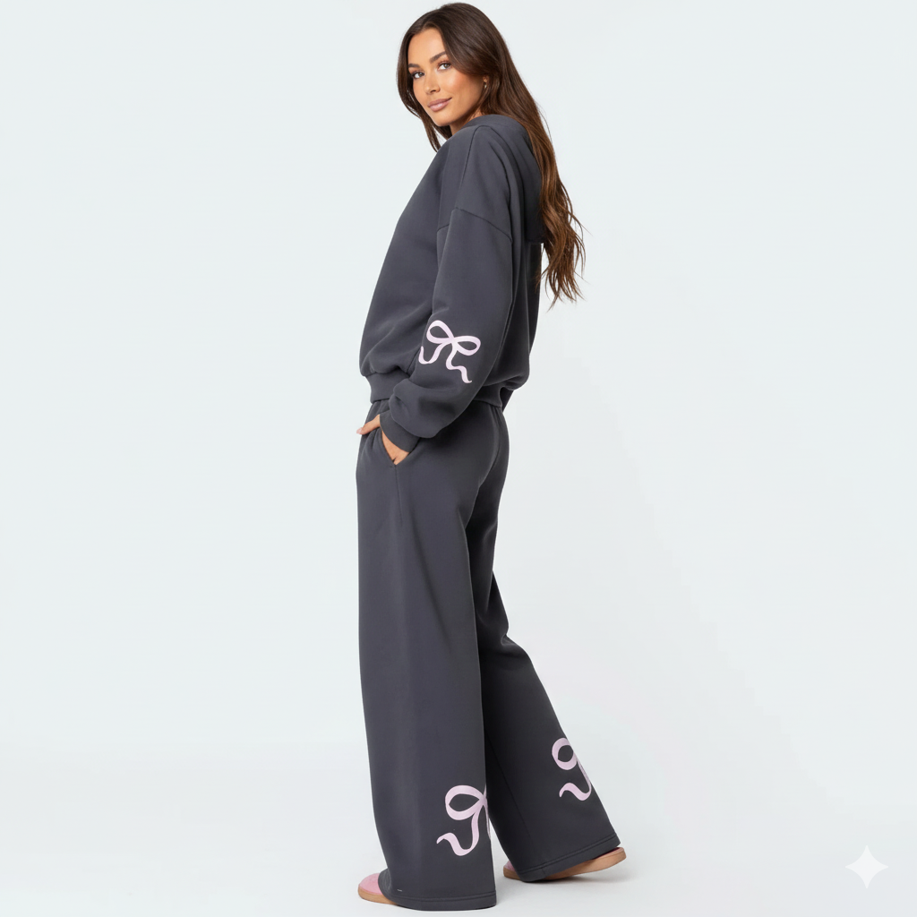 Bow Aesthetic Tracksuit